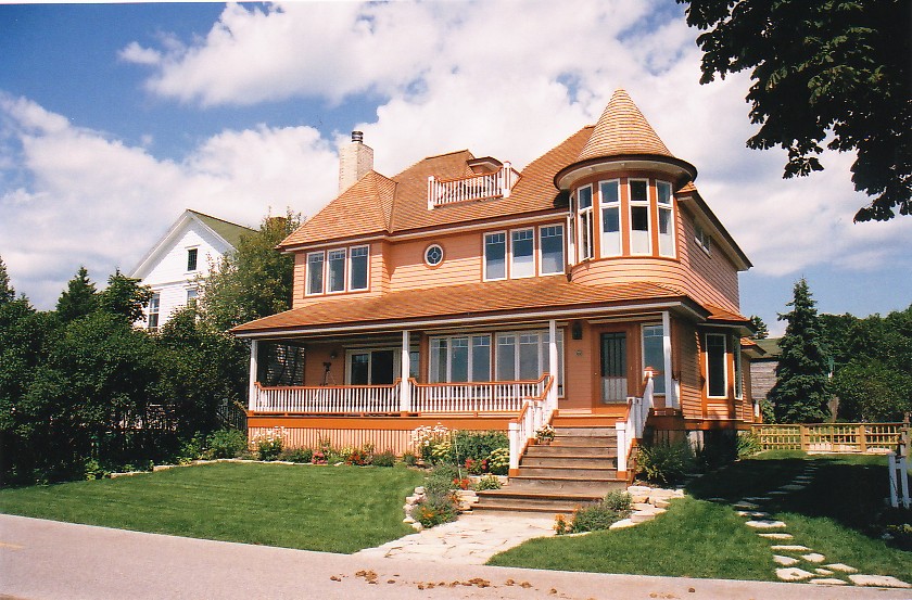 Mackinac Island house