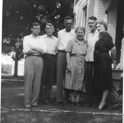 hugh griffith earl evans catherine evans raymond evans family history